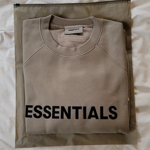 Fear of God Essentials Olive Crew Sweatshirt